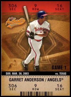 47 Garret Anderson